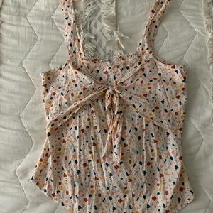 colorful madewell tank!